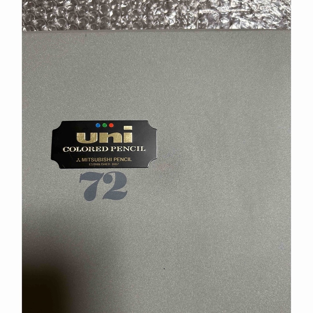 三菱鉛筆(ミツビシエンピツ)の三菱鉛筆 uni 色鉛筆 ユニカラー 72色 UC72C エンタメ/ホビーのアート用品(色鉛筆)の商品写真