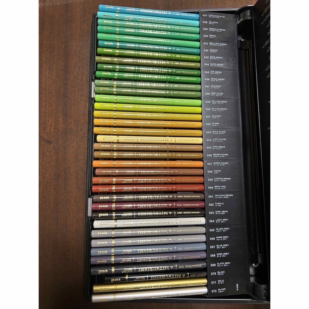 三菱鉛筆(ミツビシエンピツ)の三菱鉛筆 uni 色鉛筆 ユニカラー 72色 UC72C エンタメ/ホビーのアート用品(色鉛筆)の商品写真