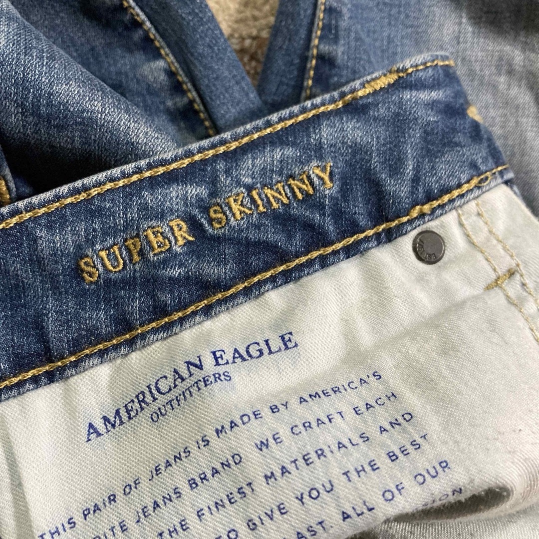 American Eagle(アメリカンイーグル)の【送料無料】アメリカンイーグル　デニム　ジーンズ　スーパースキニー　30 メンズのパンツ(デニム/ジーンズ)の商品写真