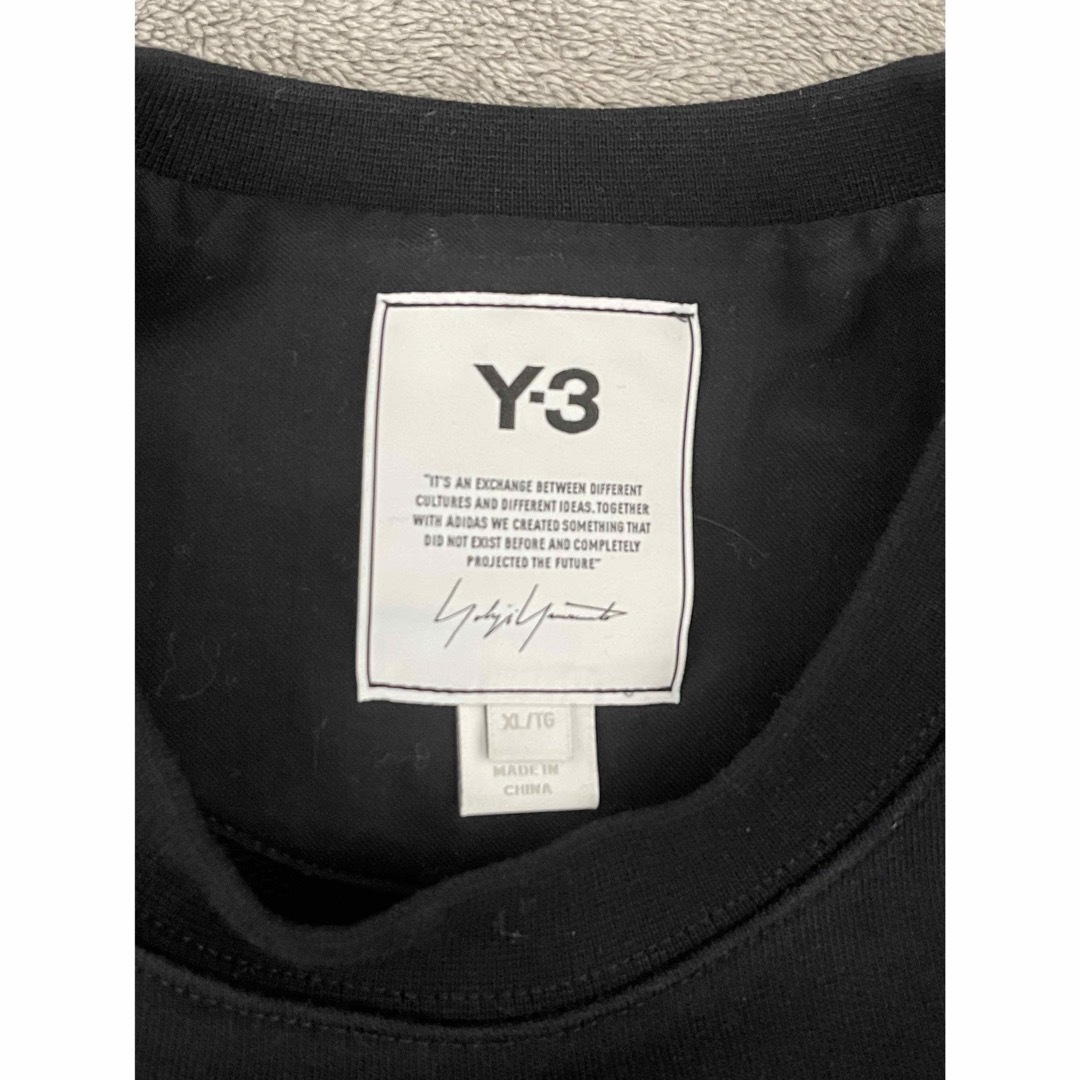 Y-3(ワイスリー)のXL Y-3 M 3 STP TERRY CREW SWEATSHIRT メンズのトップス(スウェット)の商品写真