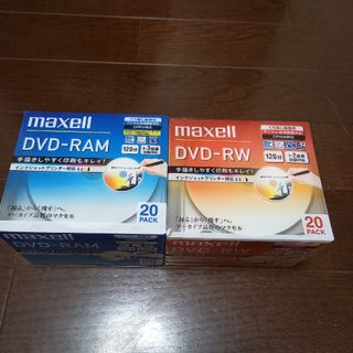 マクセル(maxell)のマクセル 録画用 DVD-RAM 120分 20枚(20枚)(その他)