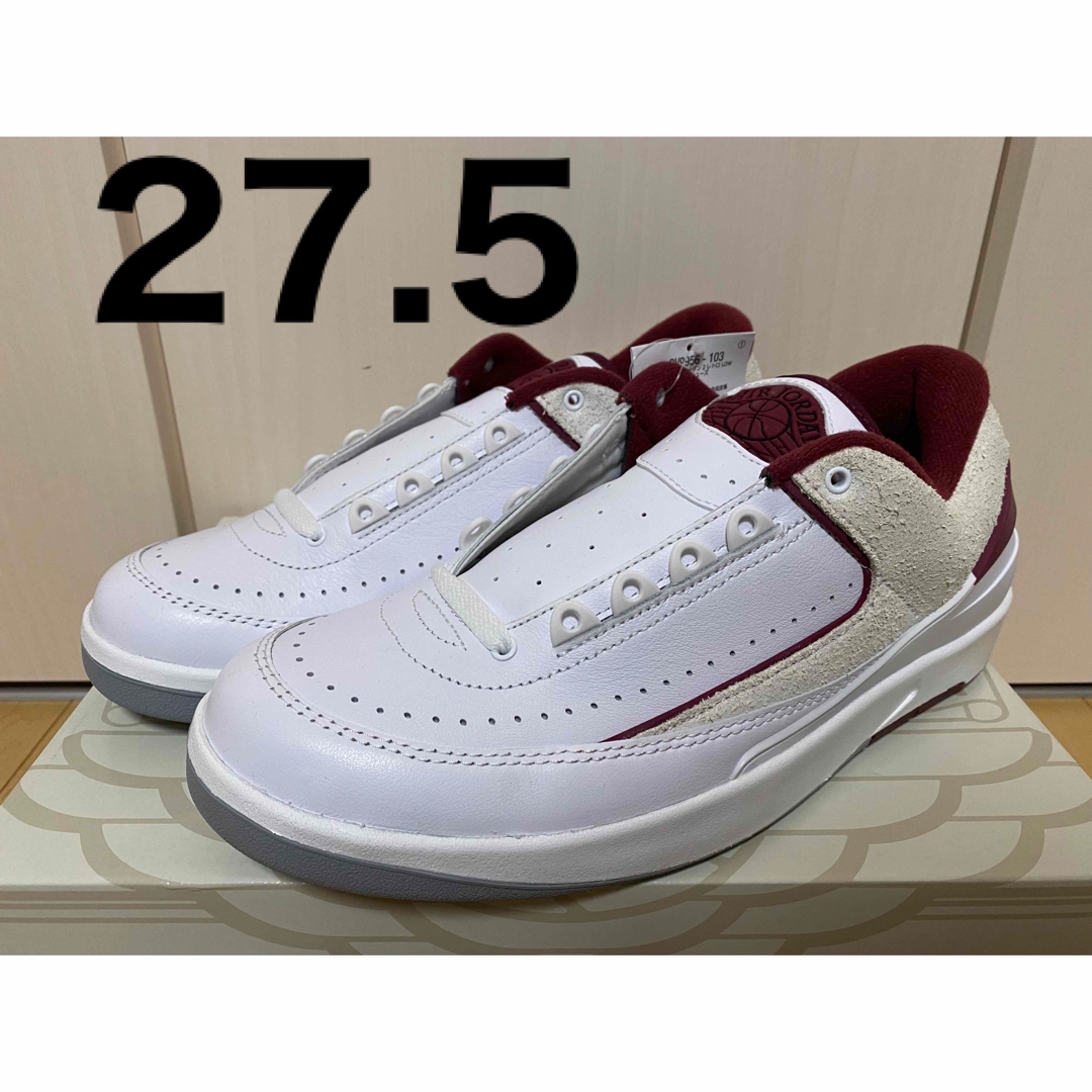 Jordan Brand（NIKE）(ジョーダン)のNike Air Jordan 2 Low Cherrywood 27.5㎝ メンズの靴/シューズ(スニーカー)の商品写真