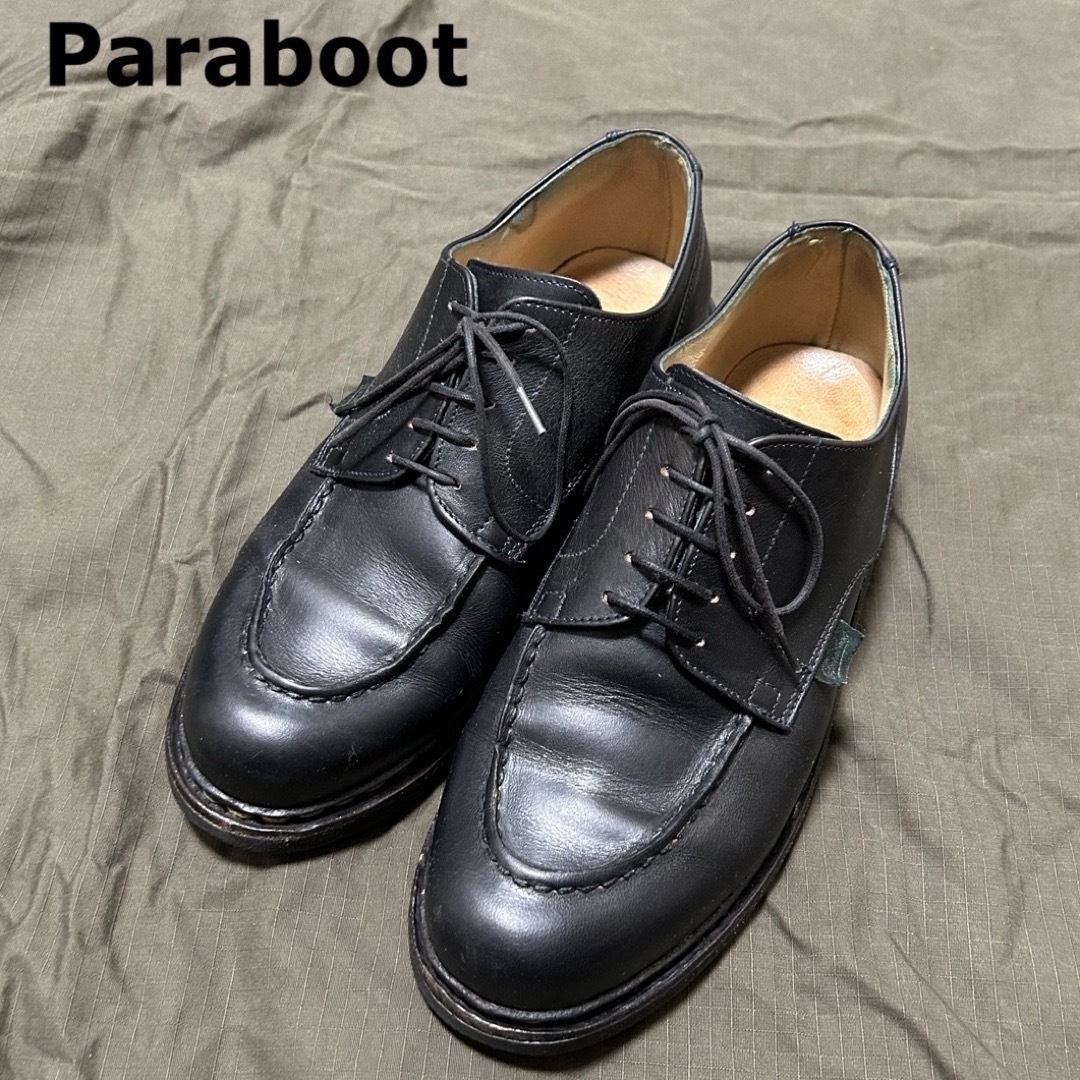PARABOOT パラブーツ シャンボード Nuit(ネイビー)7.5 - ドレス/ビジネス PARABOOT パラブーツ シャンボード Nuit(ネイビー)7.5 - ドレス/ビジネス