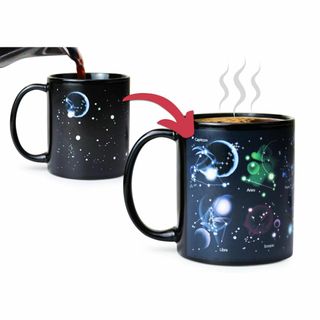 【色: 12 Constellation】MUGKISS加熱変色コーヒーカップ、(テーブル用品)