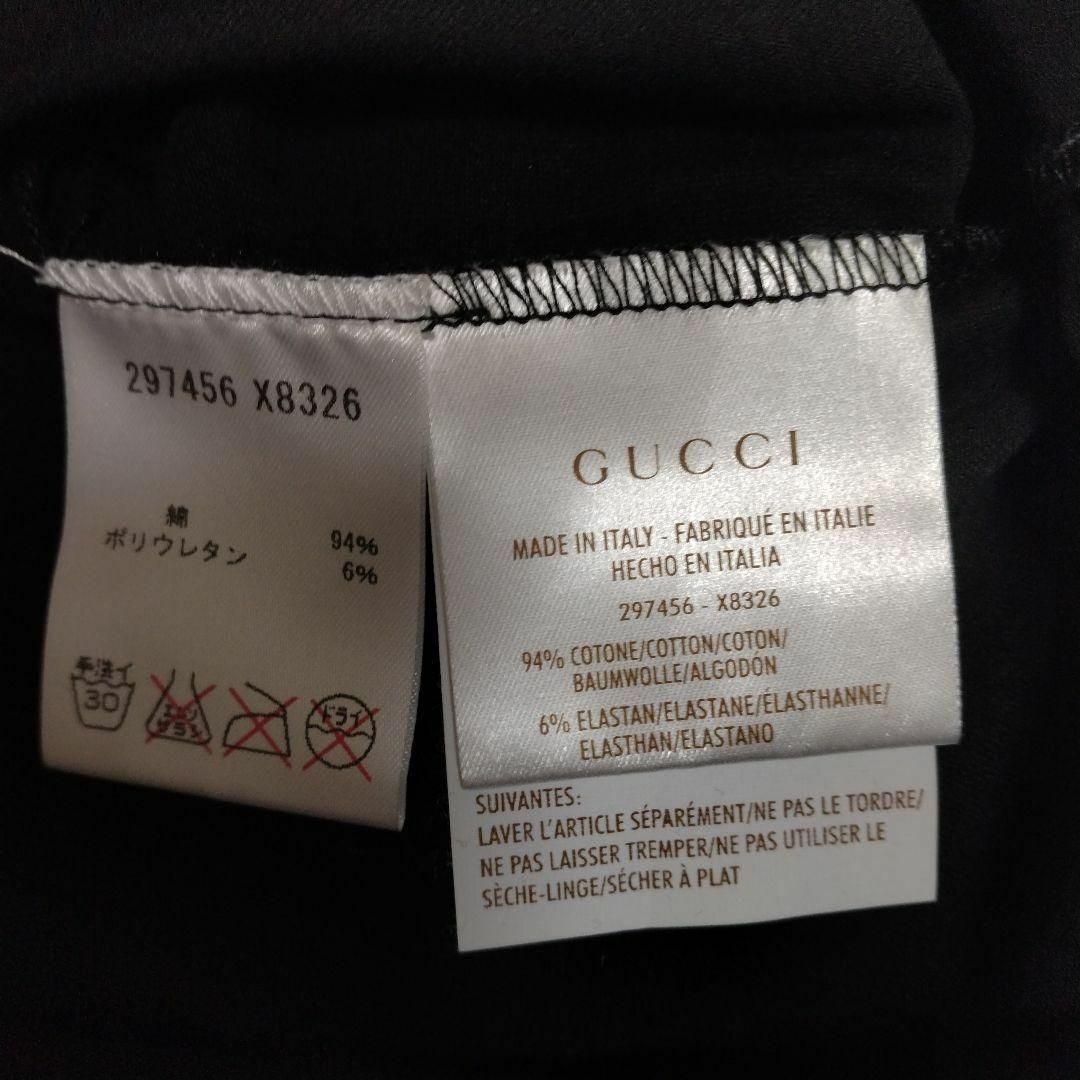 Gucci(グッチ)のタグ付き GUCCI Tシャツ M ブラック レディースのトップス(Tシャツ(半袖/袖なし))の商品写真