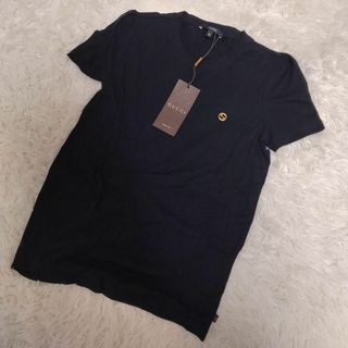 グッチ(Gucci)のタグ付き GUCCI Tシャツ M ブラック(Tシャツ(半袖/袖なし))