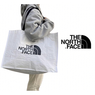 ザノースフェイス(THE NORTH FACE)のノースフェイス大容量ロゴショッパーバッグショルダーバッグエコバッグLサイズ(エコバッグ)