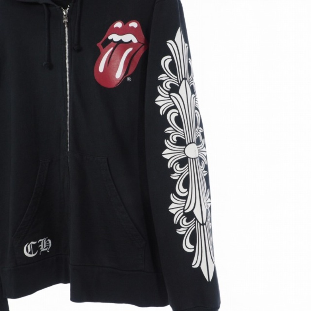 クロムハーツ ローリングストーンズ ジップパーカー クロス M クロムハーツ ローリングストーンズ ジップパーカー クロス M
