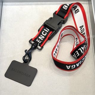 バレンシアガ(Balenciaga)の新品未使用　BALENCIAGA 携帯ストラップ(ストラップ/イヤホンジャック)