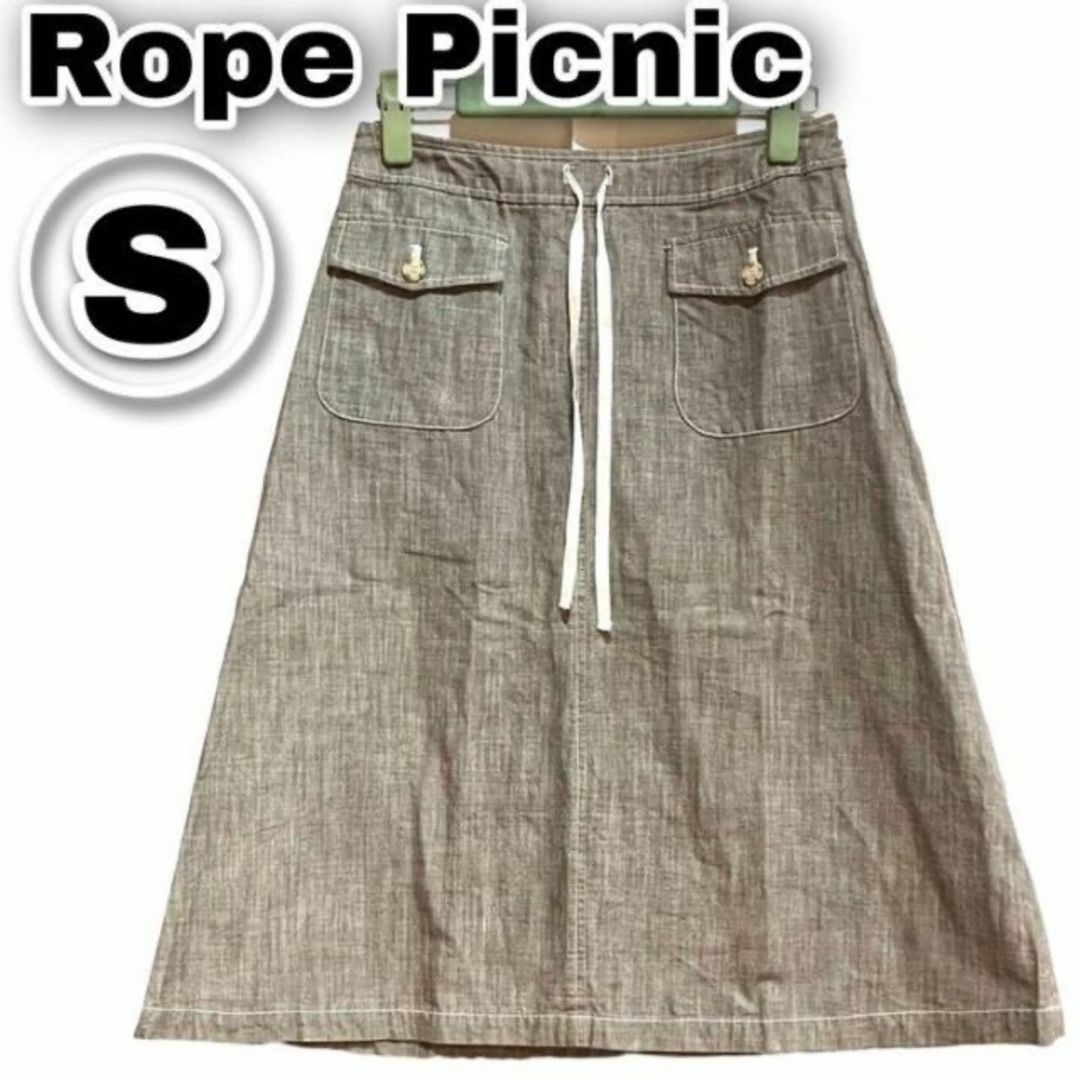 Rope' Picnic(ロペピクニック)のRope Picnic ロペピクニック スカート グレー 36 レディース レディースのスカート(ミニスカート)の商品写真