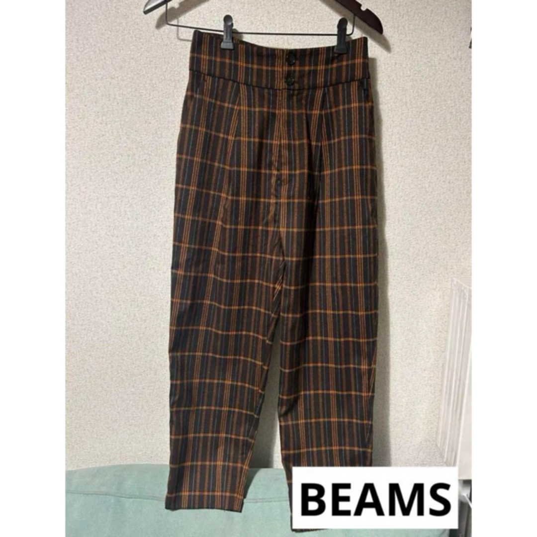 BEAMS(ビームス)のBEAMS チェックパンツ レディースのパンツ(カジュアルパンツ)の商品写真