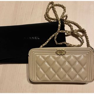 シャネル(CHANEL)のCHANEL ボーイシャネル　チェーンウォレット(ショルダーバッグ)