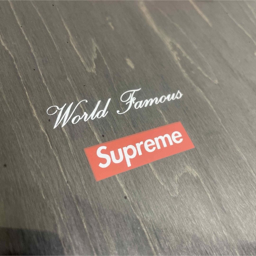 Supreme(シュプリーム)のSupreme Illegal Business Skateboard 赤 スポーツ/アウトドアのスポーツ/アウトドア その他(スケートボード)の商品写真