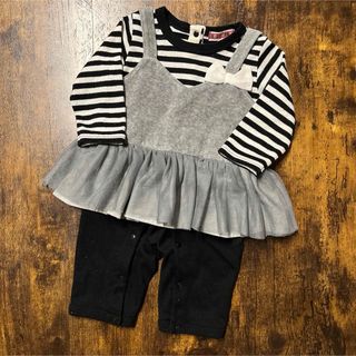 バースデイ(バースデイ)のカバーオール 女の子 ベビー服 70(カバーオール)