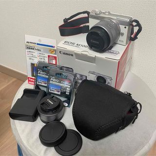 キヤノン(Canon)のCANON EOS M100 ダブルズームレンズキット (ミラーレス一眼)