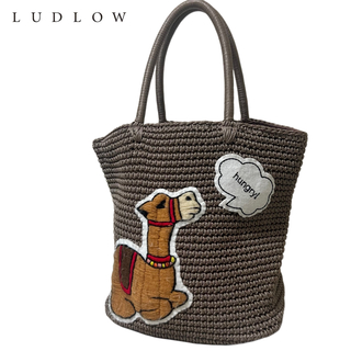 LUDLOW - 限定品 LUDLOW ラドロー デニム グレープハンドル トート