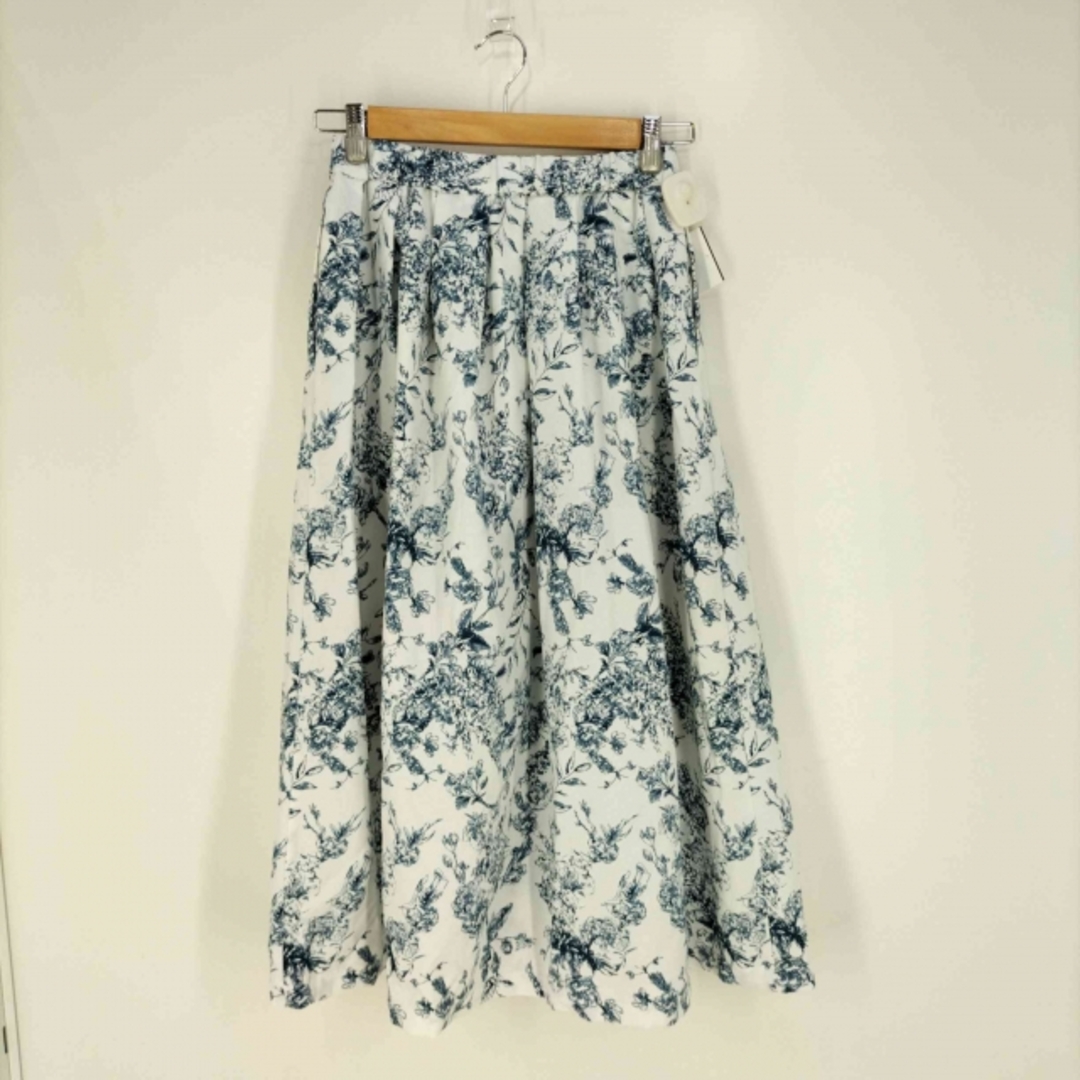 a.v.v(アーヴェヴェ)のA.V.V(アー・ヴェ・ヴェ) トワルドジュイボリュームフレアスカート スカート レディースのスカート(その他)の商品写真
