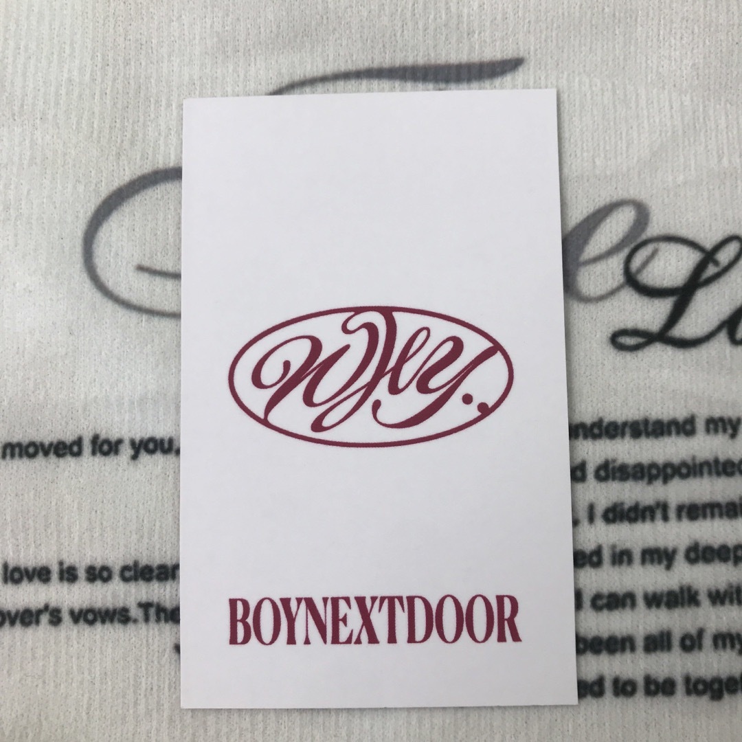 BOYNEXTDOOR - boynextdoor weverse トレカ ウナクの通販 by