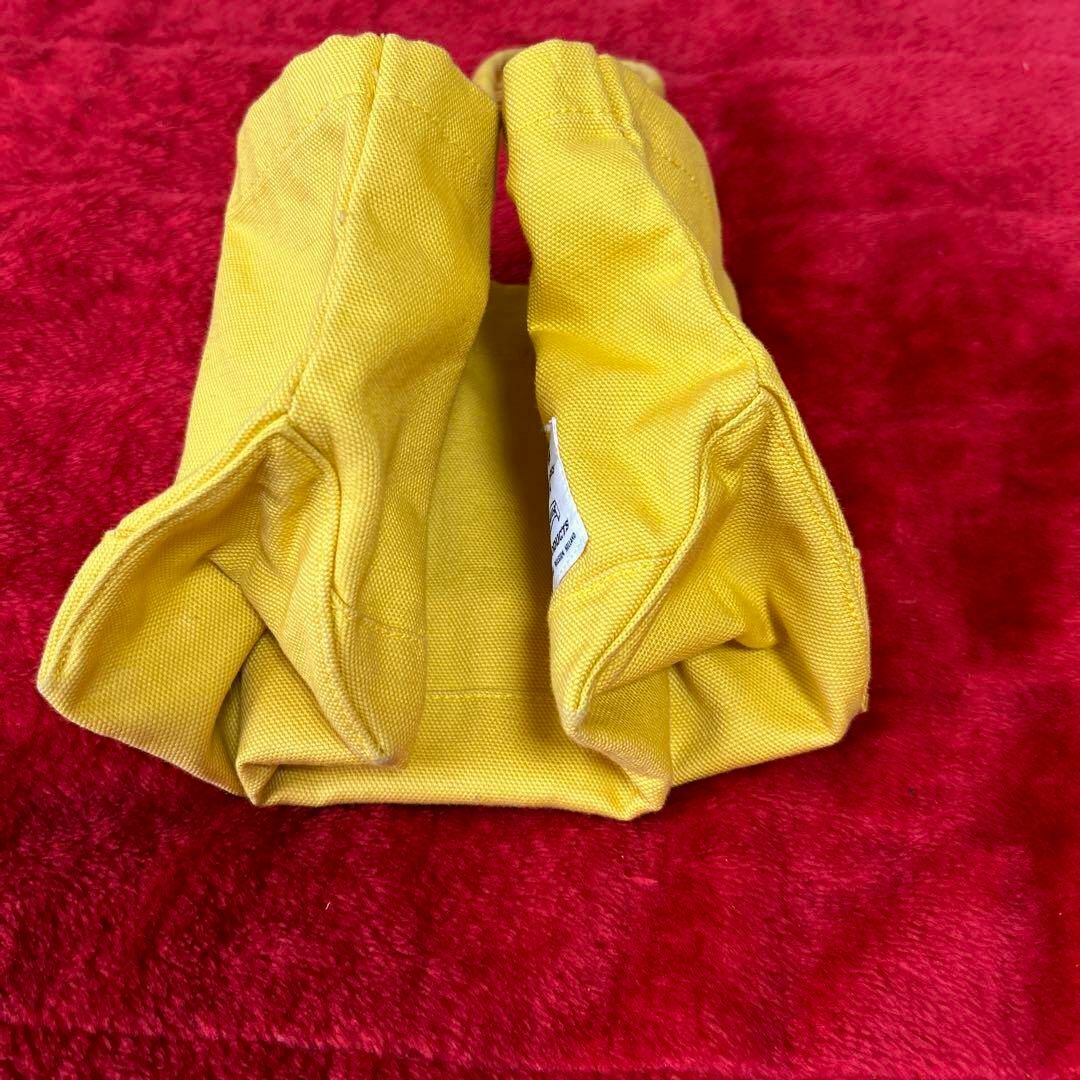 FLANDERS LINEN(フランダースリネン)のフランダースリネン　ハンドバック　黄色　小さめ メンズのバッグ(トートバッグ)の商品写真