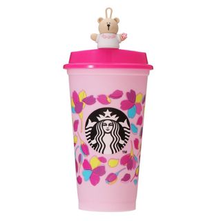 スターバックス(Starbucks)のスターバックス　キャップベアリスタ　スタバ　くま　ベアリスタ　さくら　桜　春(タンブラー)