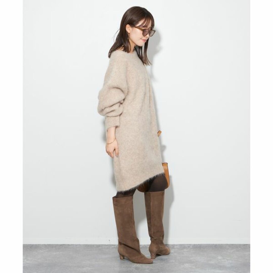 Plage(プラージュ)の*Plage* ALPACA SHAGGY LOOSE プルオーバー レディースのワンピース(ひざ丈ワンピース)の商品写真