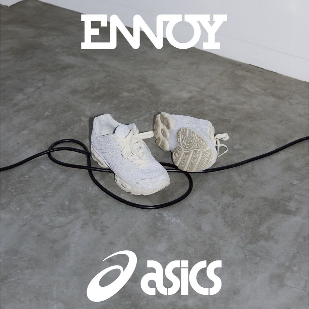 asics(アシックス)のENNOY × Asics Gel-Nimbus 9 White メンズの靴/シューズ(スニーカー)の商品写真