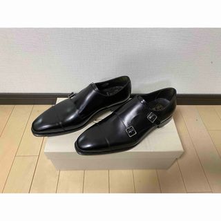 サントーニ(Santoni)の価格応談【新品未使用】perfettoストレートチップダブルモンク グッドイヤー(ドレス/ビジネス)