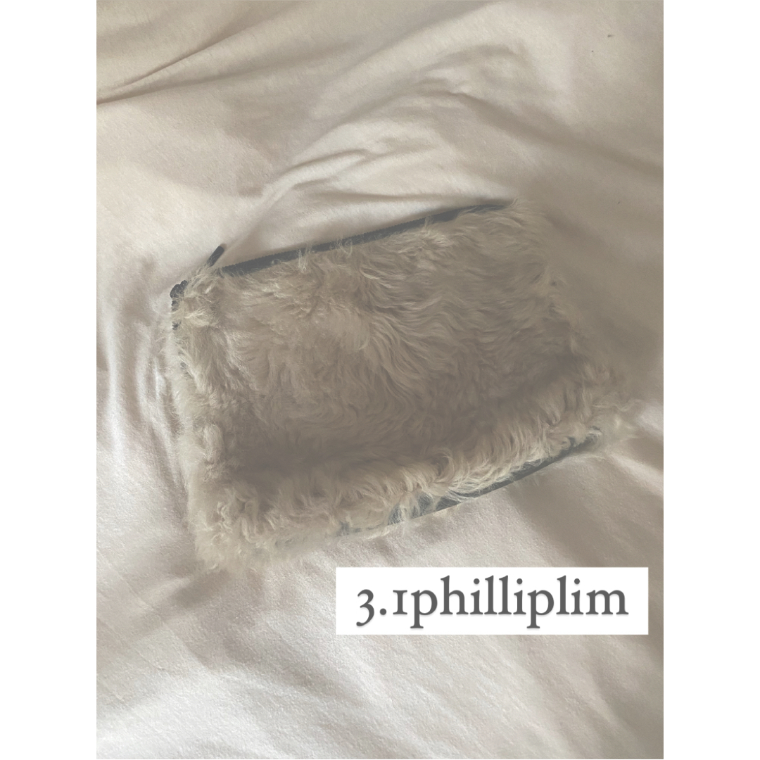 3.1 Phillip Lim(スリーワンフィリップリム)の3.1philliplim スリーワンフィリップリム ファーバッグ クラッチ レディースのバッグ(クラッチバッグ)の商品写真