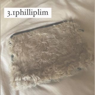 3.1philliplim スリーワンフィリップリム ファーバッグ クラッチ