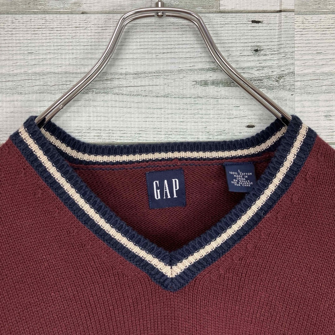 GAP(ギャップ)の【SALE】GAP オールドギャップ リブライン コットンニット セーター メンズのトップス(ニット/セーター)の商品写真