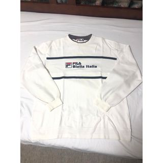 FILA - レア90sFILA フィラ  男女兼用 トレーナー★L 日本製