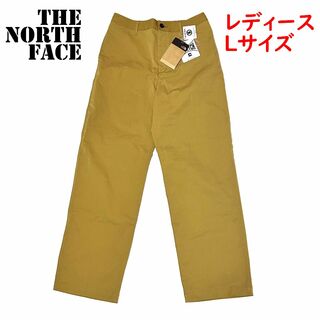 THE NORTH FACE - <新品>レディースLサイズ　ノースフェイス　バイソン チノパンツ　キャメル