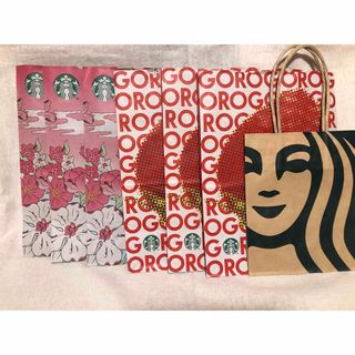 スターバックス(Starbucks)のスターバックス紙袋7枚 SAKURA(ショップ袋)