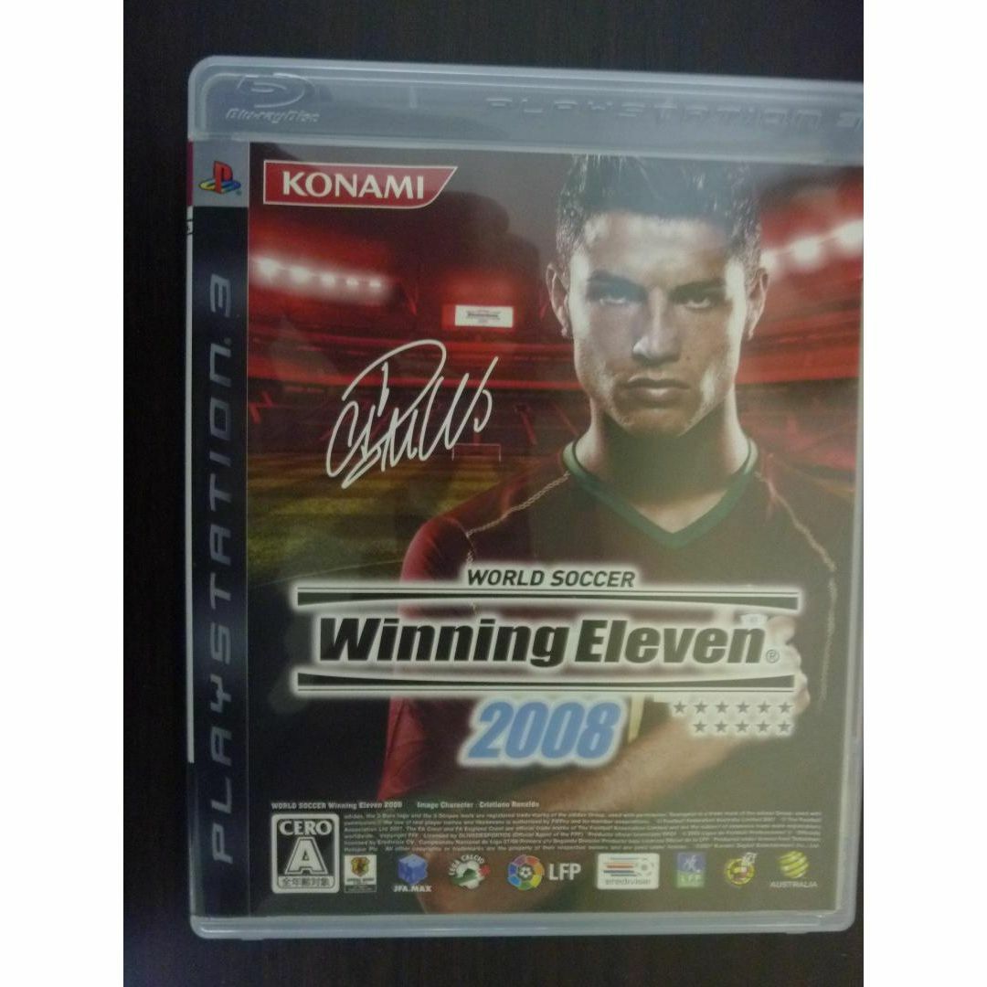 PlayStation3(プレイステーション3)のレトロ！ WORLD SOCCER Winning Eleven 2008! エンタメ/ホビーのゲームソフト/ゲーム機本体(携帯用ゲームソフト)の商品写真