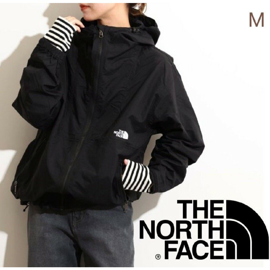 未使用【THE NORTH FACE】 コンパクトジャケット ブラック Mサイズ | フリマアプリ ラクマ