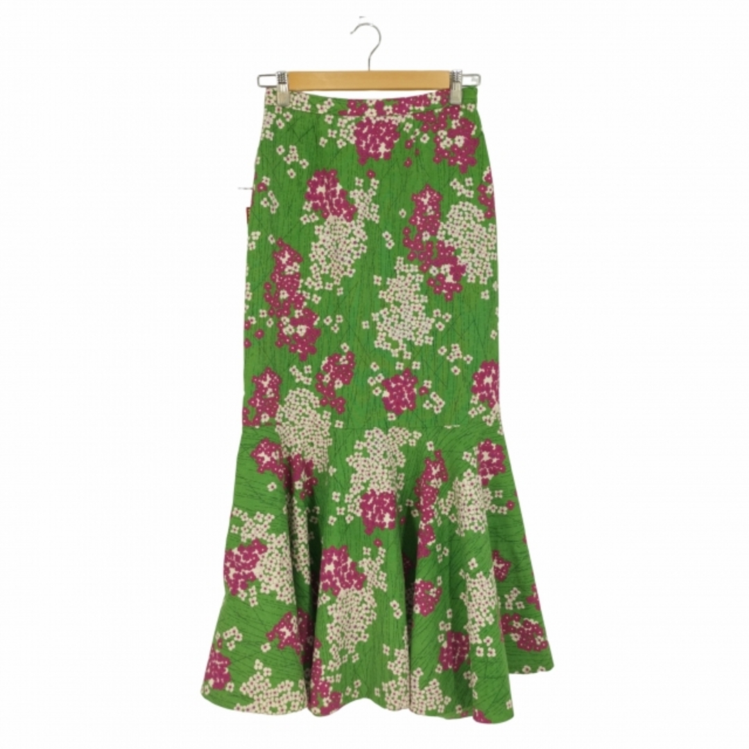 Lily Brown(リリーブラウン)のLily Brown(リリーブラウン) 紫陽花柄マーメイドスカート レディース レディースのスカート(その他)の商品写真