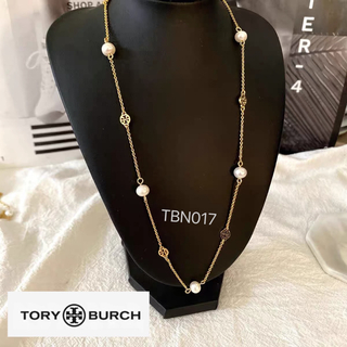 トリーバーチ(Tory Burch)のTBN002S5 Tory burch   天然パール　ネックレス　新品(ネックレス)