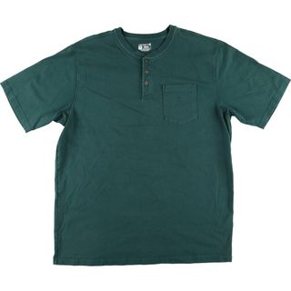 カーハート(carhartt)の古着 カーハート Carhartt ヘンリーネック 無地Tシャツ メンズXXL /eaa425304(Tシャツ/カットソー(半袖/袖なし))