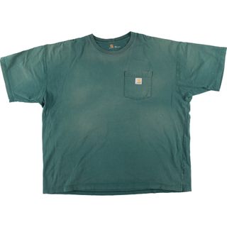 カーハート(carhartt)の古着 カーハート Carhartt 半袖 ワンポイントロゴポケットTシャツ メンズXXL /eaa425306(Tシャツ/カットソー(半袖/袖なし))