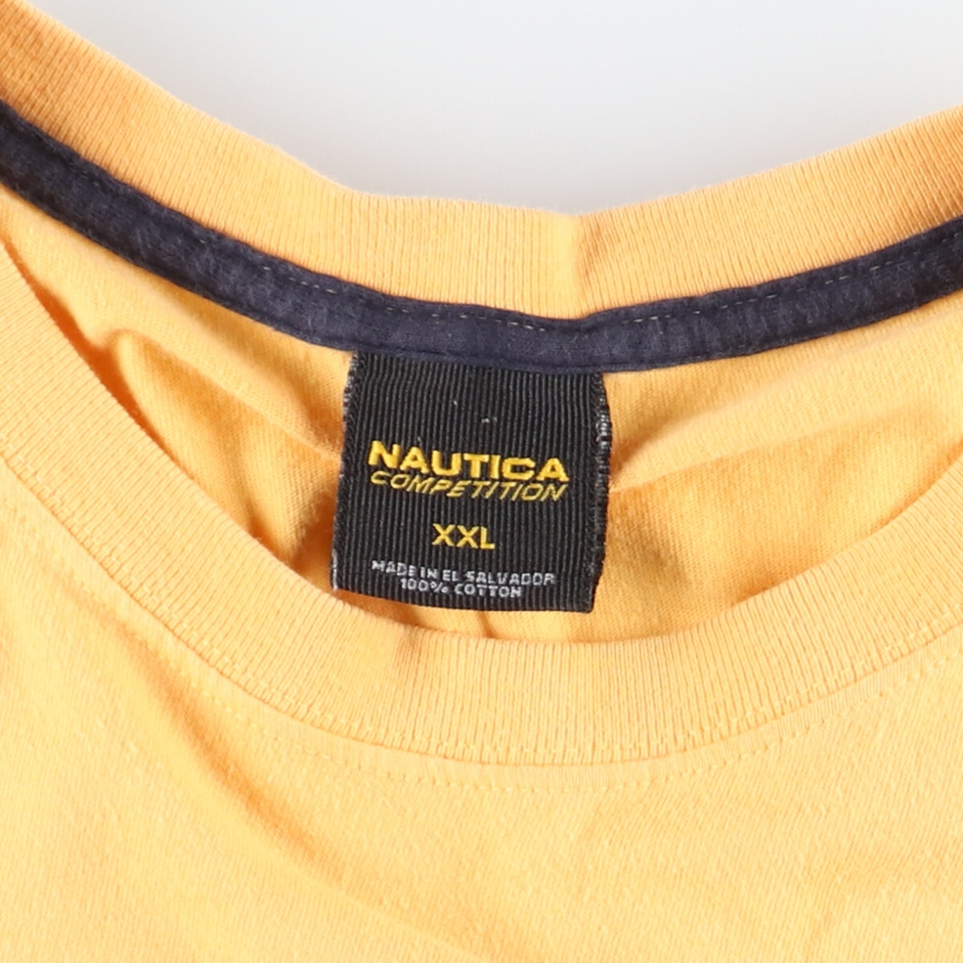 NAUTICA(ノーティカ)の古着 90年代 ノーティカ NAUTICA COMPETITION 半袖 ロゴTシャツ メンズXXL ヴィンテージ /eaa425308 メンズのトップス(Tシャツ/カットソー(半袖/袖なし))の商品写真