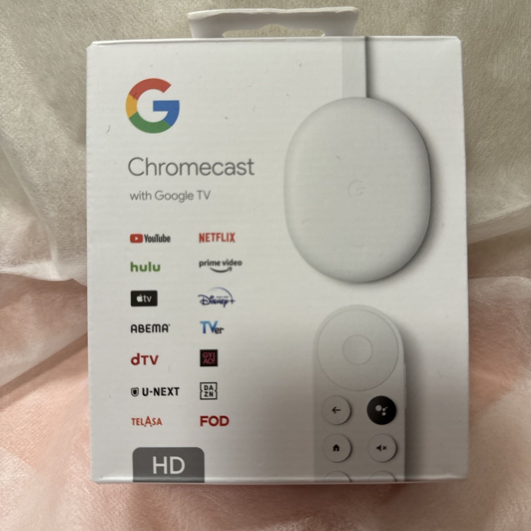 Chromecast with Google TV HD スマホ/家電/カメラのスマートフォン/携帯電話(その他)の商品写真