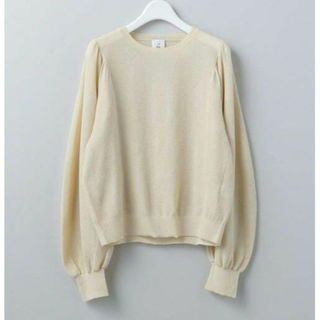 ロク(6 (ROKU))の【 NATURAL 】VOLUME SLEEVE KNIT 6 (ROKU)(ニット/セーター)