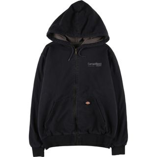 CORRELL CORRELL コレルコレル スウェット XL 黒xエンジ 【古着