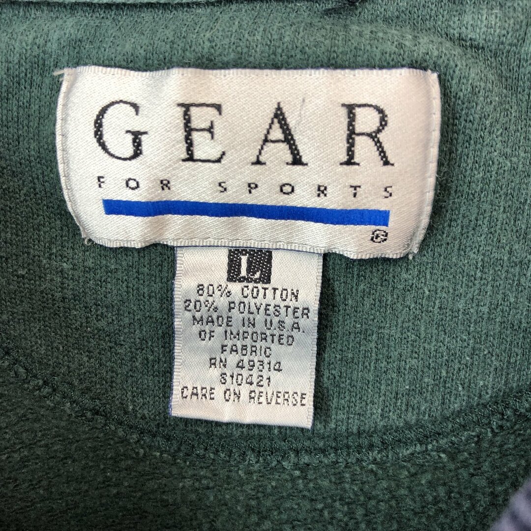 古着 ~90年代 GEAR FOR SPORTS DARTMOUTH ダートマス大学 カレッジスウェットシャツ トレーナー USA製 メンズL ヴィンテージ /eaa413360 メンズのトップス(スウェット)の商品写真