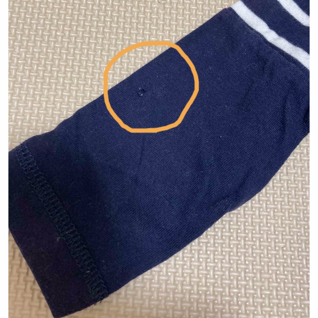 babyGAP(ベビーギャップ)のgap 長袖ロンパース　2枚セット キッズ/ベビー/マタニティのベビー服(~85cm)(ロンパース)の商品写真