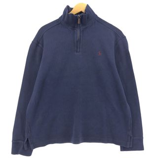 ラルフローレン(Ralph Lauren)の古着 ラルフローレン Ralph Lauren POLO by Ralph Lauren ハーフジップスウェットシャツ トレーナー メンズL /eaa421774(スウェット)