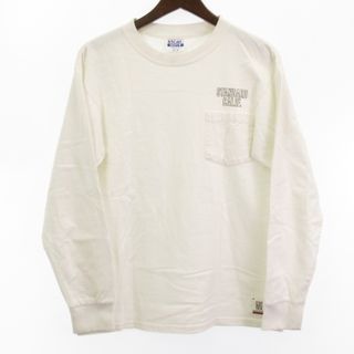 スタンダードカリフォルニア(STANDARD CALIFORNIA)のスタンダード カリフォルニア ロンT Tシャツ カットソー ホワイト S(Tシャツ/カットソー(七分/長袖))