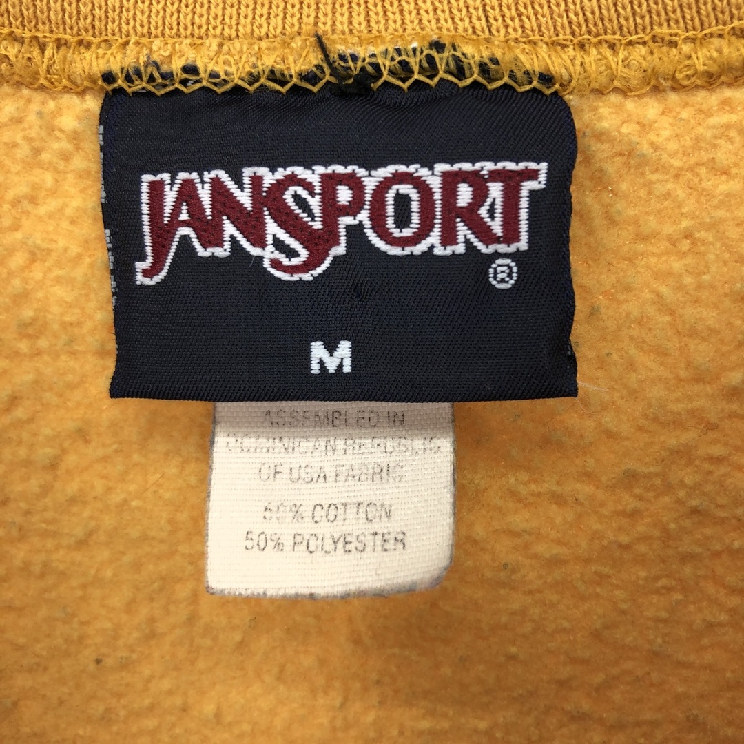 JANSPORT(ジャンスポーツ)の古着 JANSPORT 海軍アメリカ NAVY プリントスウェットシャツ トレーナー メンズM /eaa426370 メンズのトップス(スウェット)の商品写真