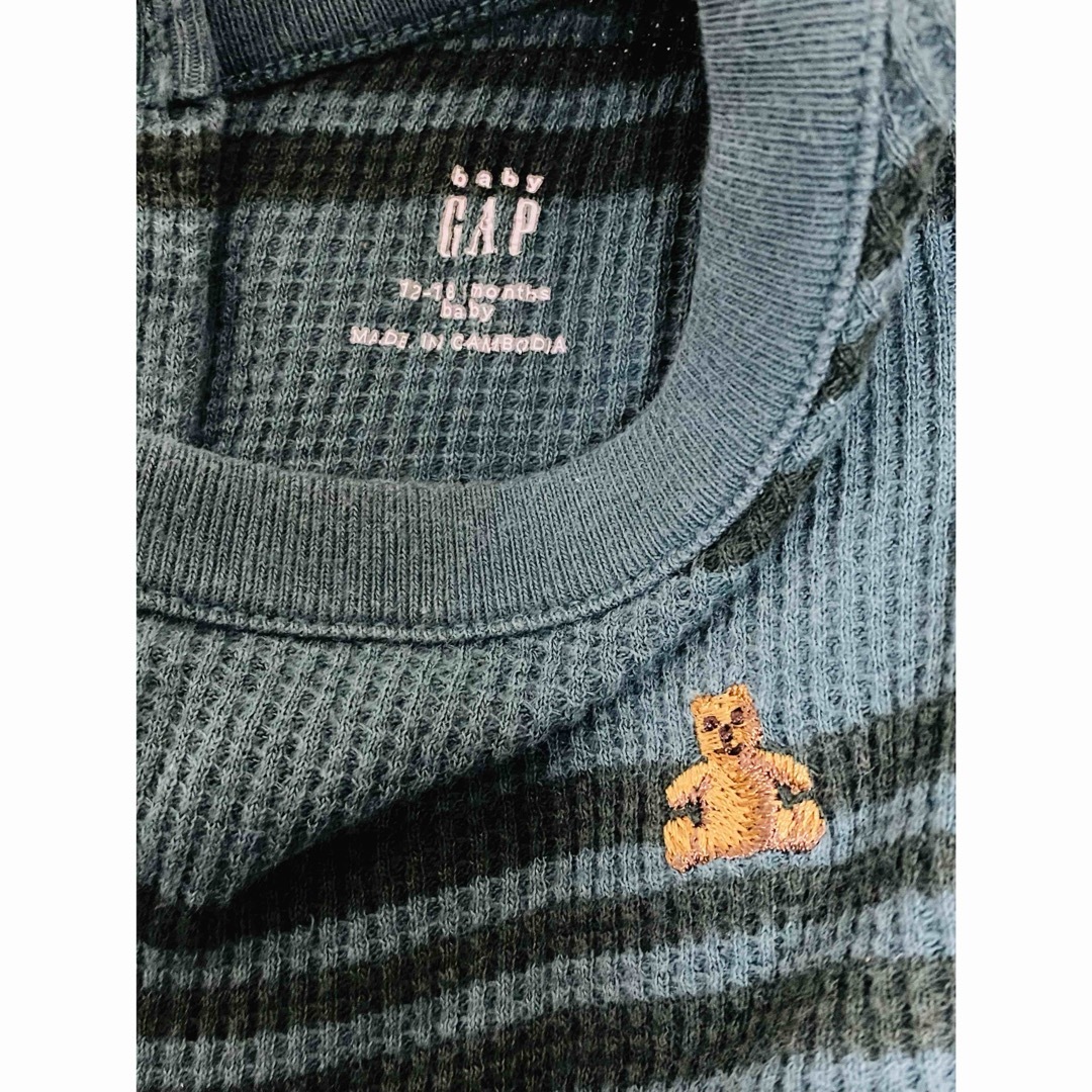 babyGAP(ベビーギャップ)のbaby GAP 長袖 キッズ/ベビー/マタニティのベビー服(~85cm)(シャツ/カットソー)の商品写真