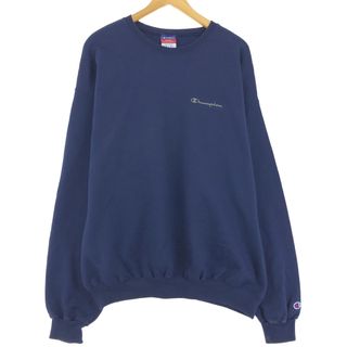 チャンピオン(Champion)の古着 00年代 チャンピオン Champion AUTHENTIC ATHLETIC APPAREL ワンポイントロゴスウェットシャツ トレーナー メンズXL /eaa426396(スウェット)